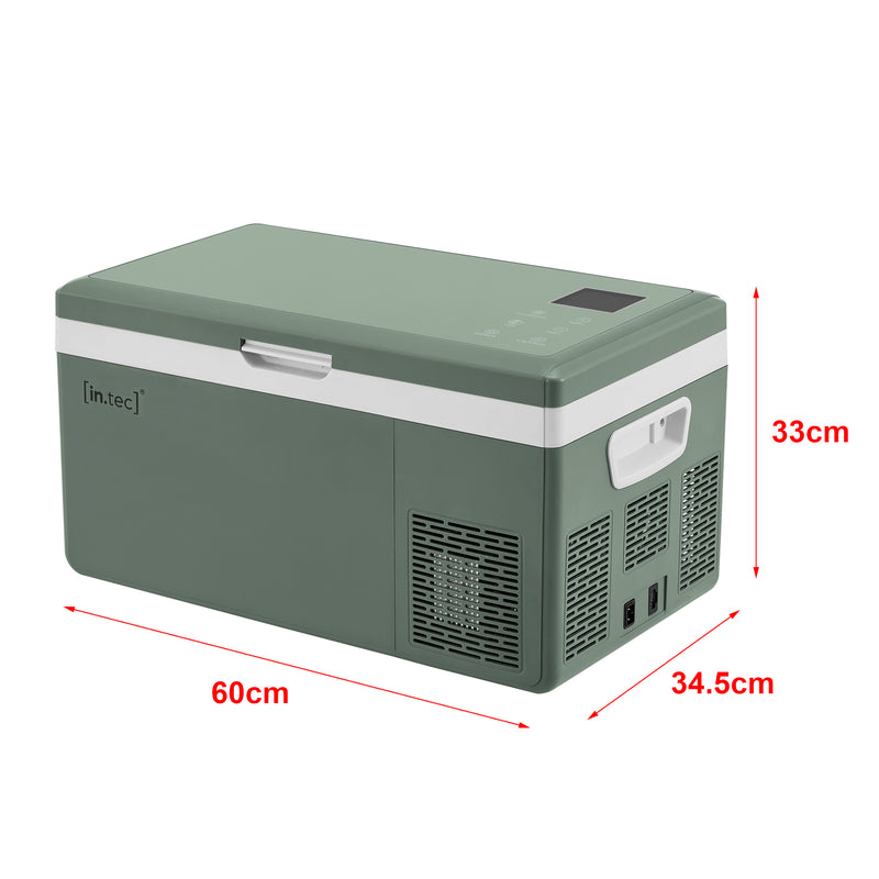 Schizzo in scala Frigorifero Portatile Elettrico Arnesano per Auto e Casa - Army Green in.tec