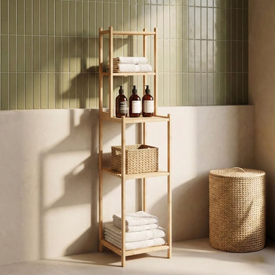 Étagères de salle de bain