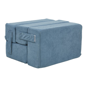 Escalier pour animaux Joelerhatra 45 x 50 x 45 cm bleu [en.casa]