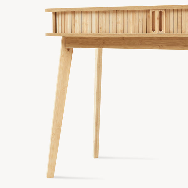 Table console Tysvær 110 x 40 x 78 cm bambou [en.casa]