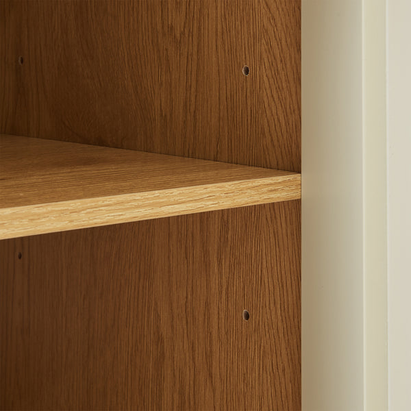 Armoire de salle de bain Ferrersp 80 x 40 x 35 cm effet chêne / couleur sable [en.casa] 