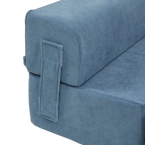 Escalier pour animaux Joelerhatra 45 x 50 x 45 cm bleu [en.casa]