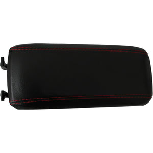 [pro.tec] Coperchio in similpelle per Braccioli Centrali - nero/rosso