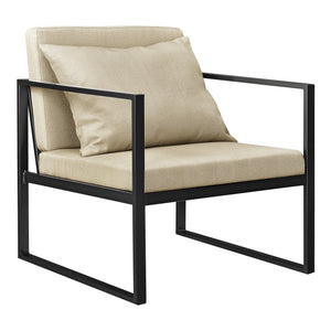 Lot de 2 Fauteuils Ragusa 70 x 60 x 60 cm [en.casa]