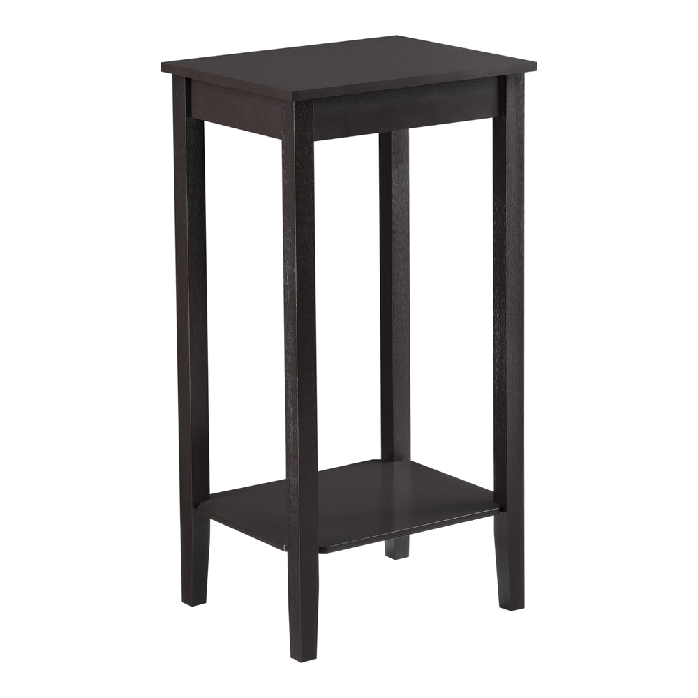 Table d’appoint Thun 74x38x30 cm MDF couleur café en.casa - premiumXL
