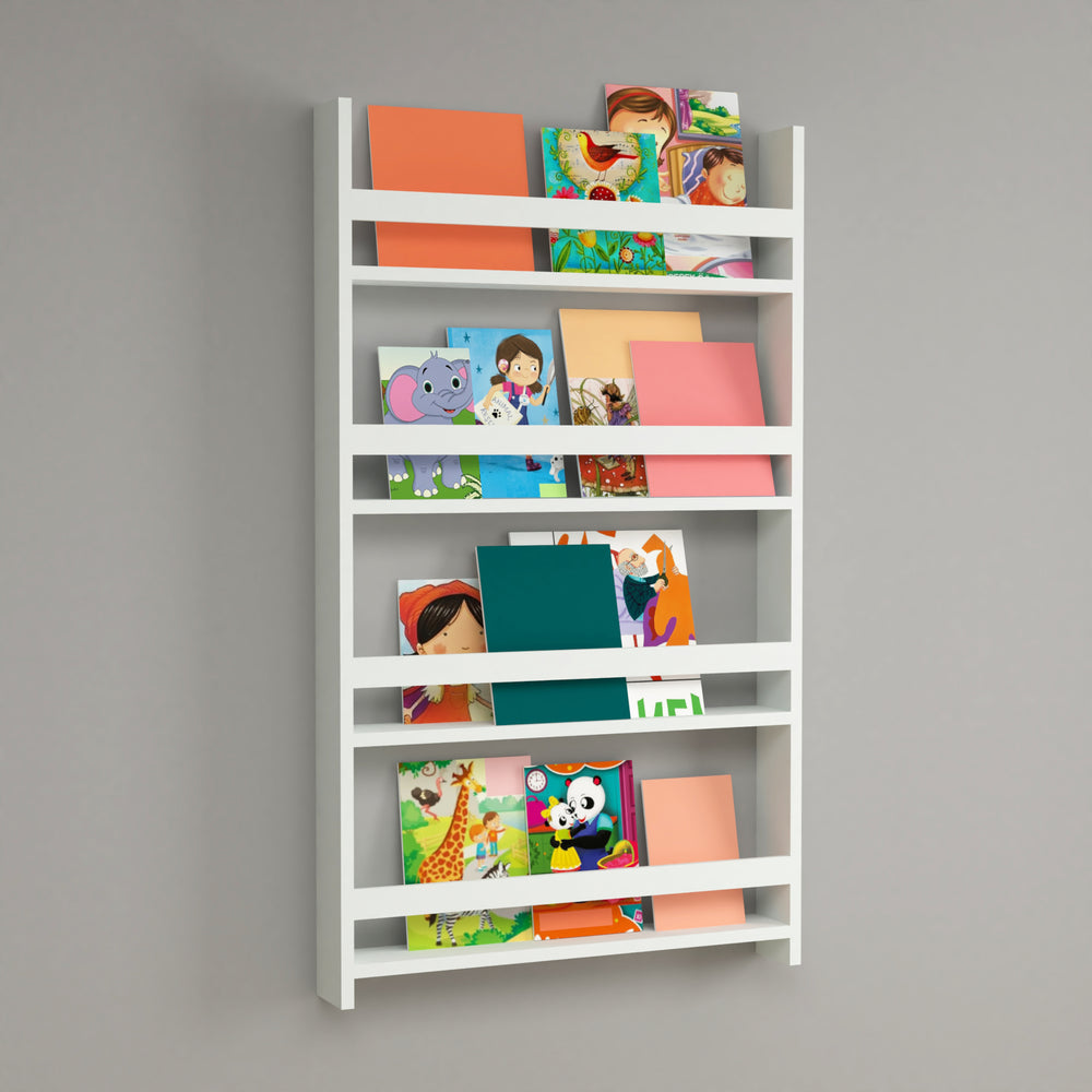 Étagère pour enfants Sotenäs 120x74x10cm blanc [en.casa] - premiumXL