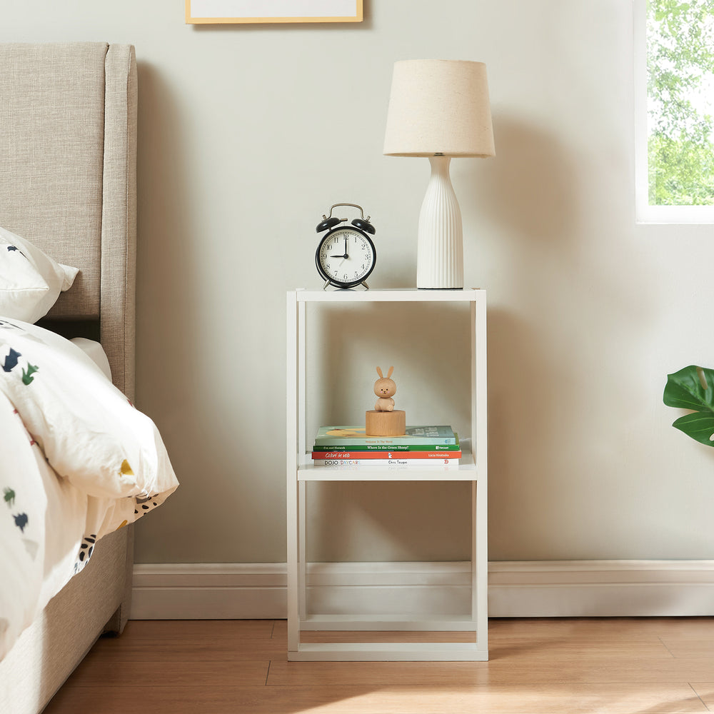 Table d’appoint Thyholm 55x30x30 cm blanc [en.casa] - premiumXL