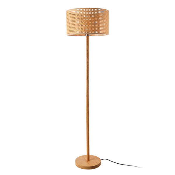 Lampadaire Rochdale 154 cm naturel / brun doré lux.pro