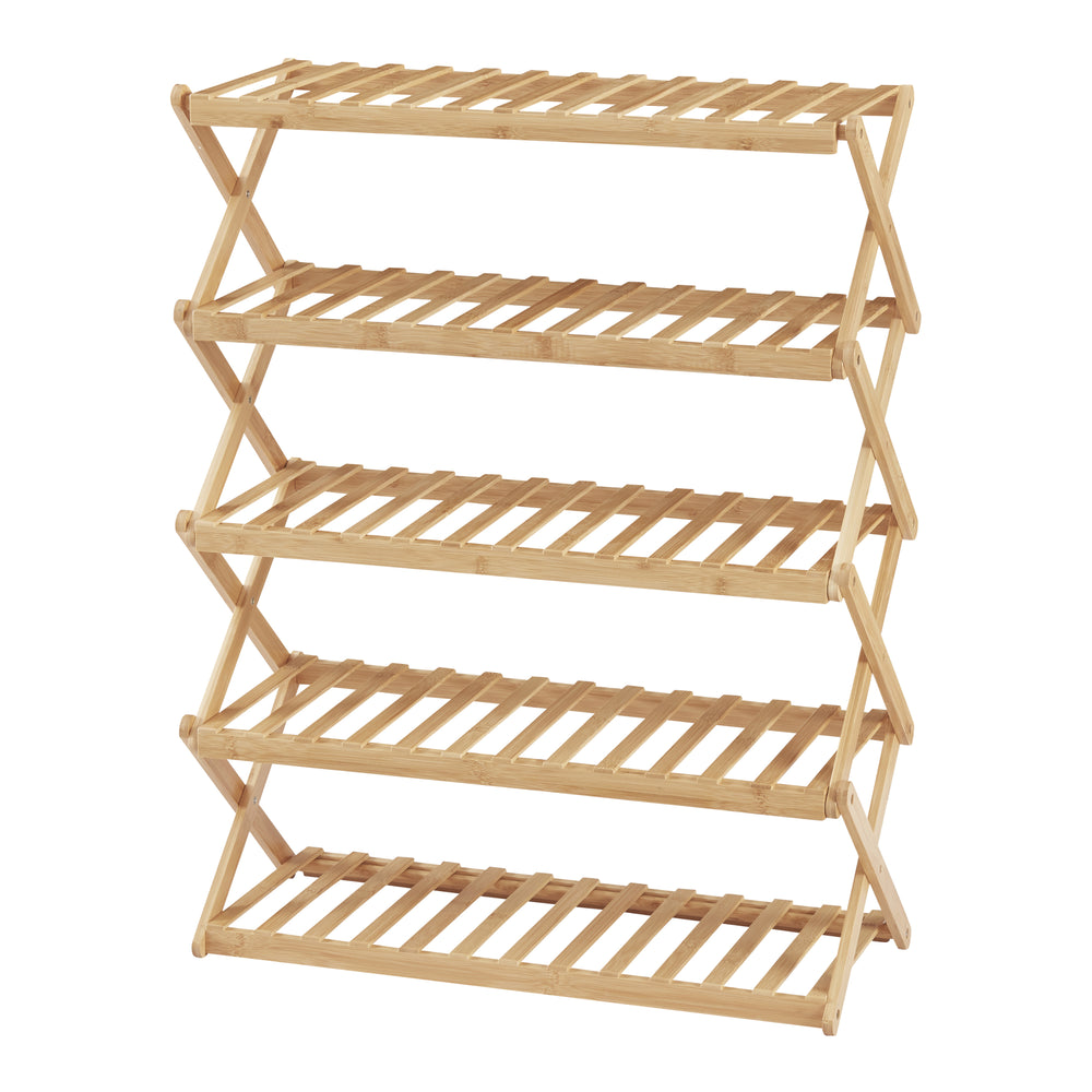 Scarpiera pieghevole Fitzbek [en.casa] - premiumXL