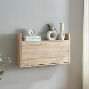 Bureau mural rabattable Rautalampi 48 x 83 x 48 cm [en.casa]
