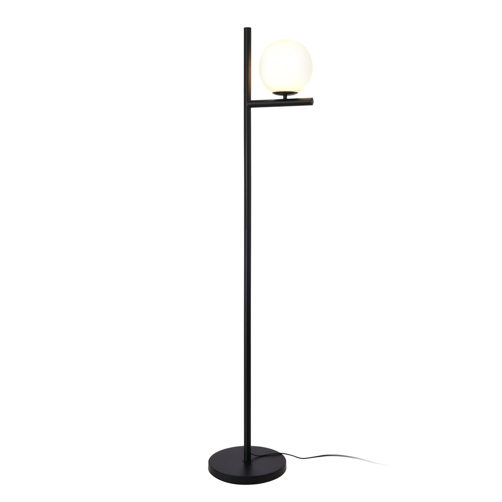 Lampadaire Aberdaron Noir / Blanc [lux.pro] - premiumXL
