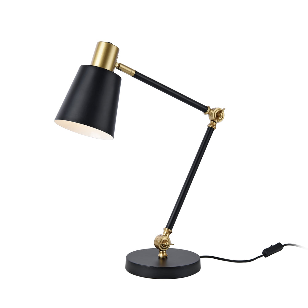 Lampada da tavolo Abergele Nero / Oro [lux.pro] - premiumXL