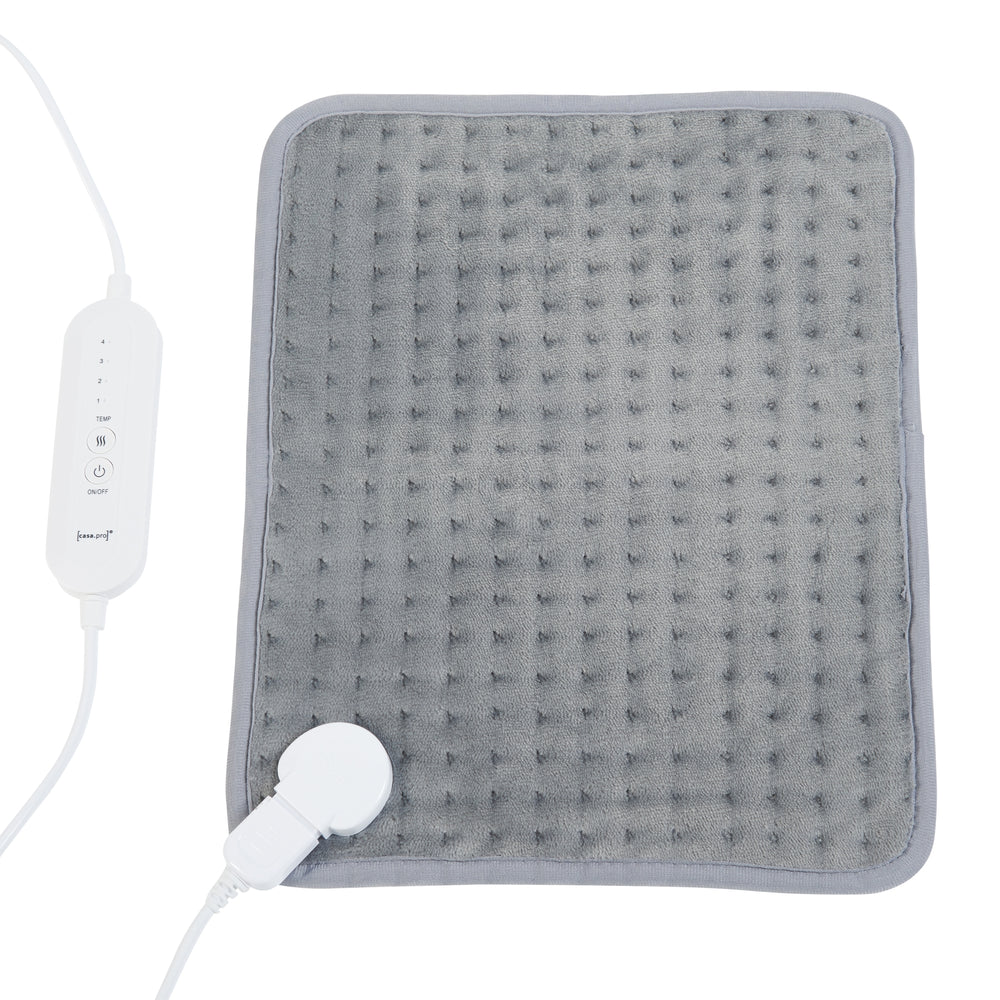 Cuscino Riscaldante Bella Termoforo Elettrico 40 x 30 cm Grigio [en.casa] 