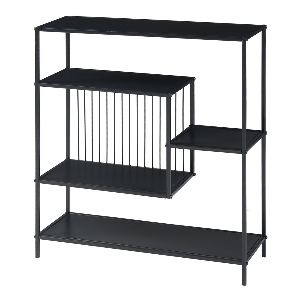 Consolle Beesel 65,5x60x20 cm Nero [en.casa] - premiumXL