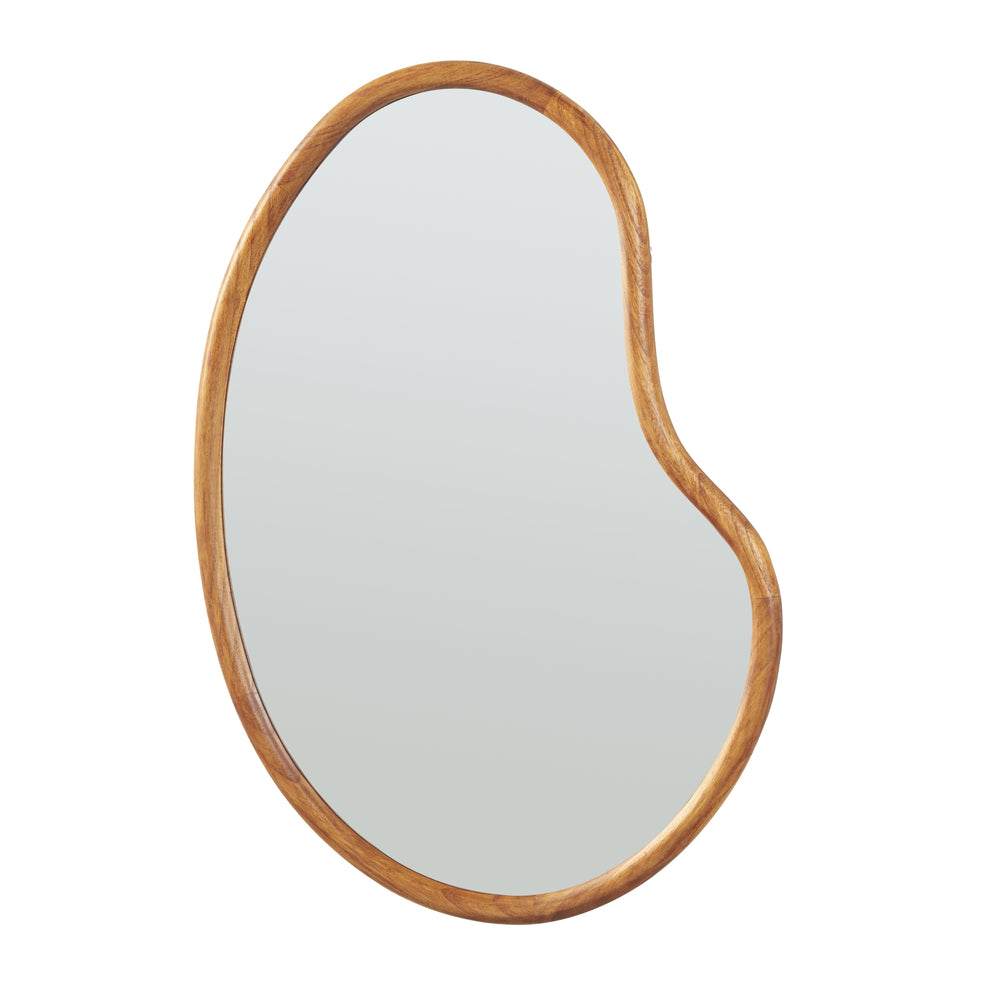 Specchio da parete Jokioinen 75x55 cm effetto rovere [en.casa] - premiumXL