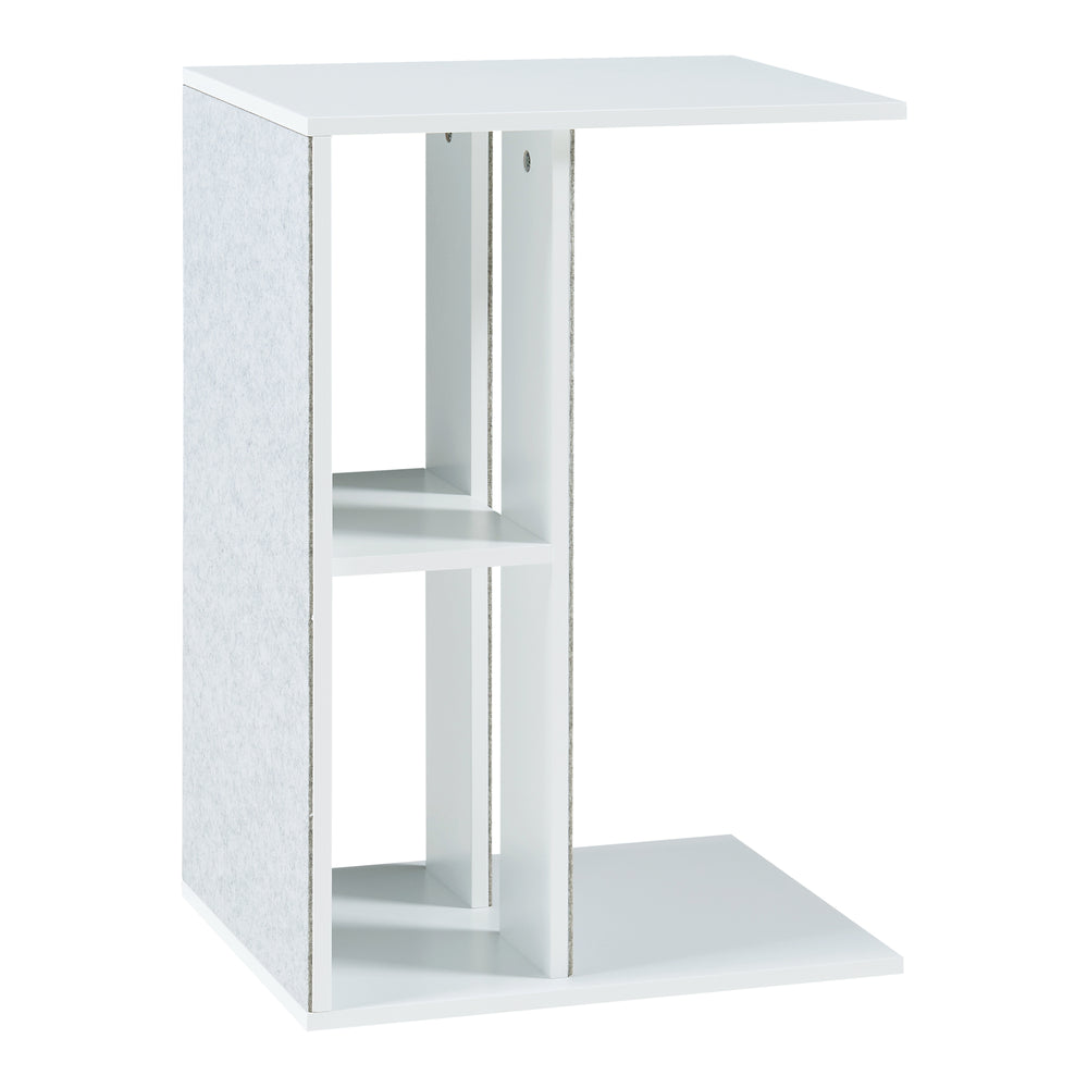 Tavolino con superficie tiragraffi Ljungby Bianco [en.casa] - premiumXL