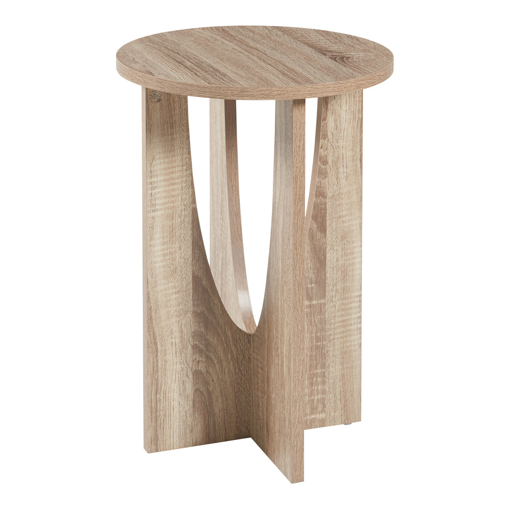 Beistelltisch Rindal 38x56,5 cm Eichenoptik [en.casa] - premiumXL