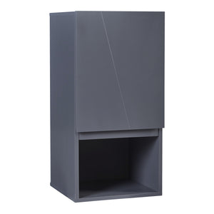 Hängeschrank Overath 30x30x60 cm Grau [en.casa]