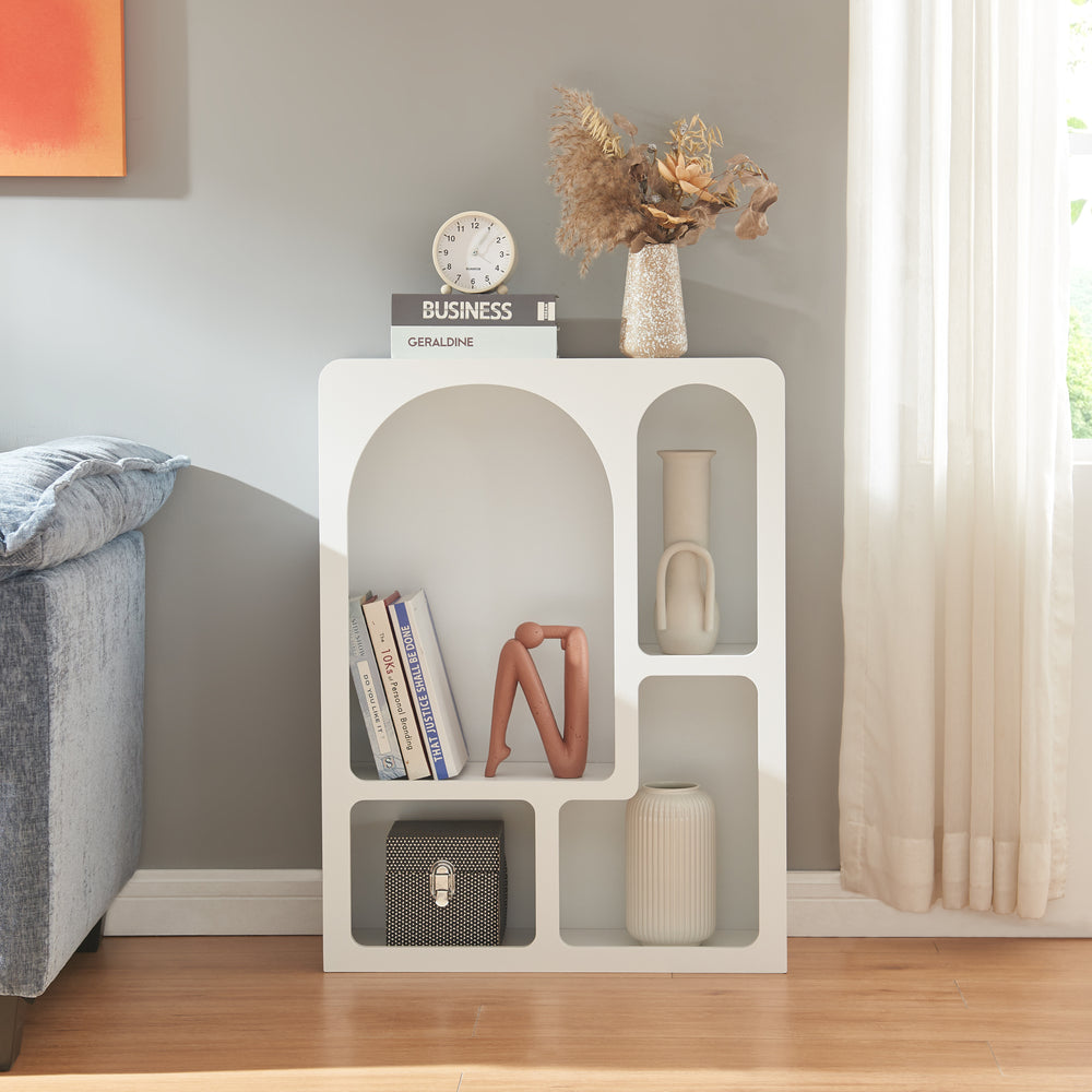 Étagère Vågå 80x60x24 cm blanc [en.casa] - premiumXL