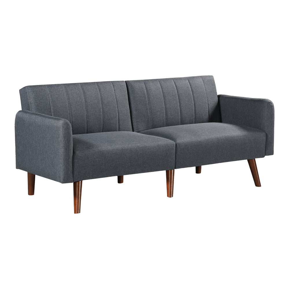 Canapé-lit Malå avec fonction couchage 175x70x72 cm gris [en.casa] - premiumXL