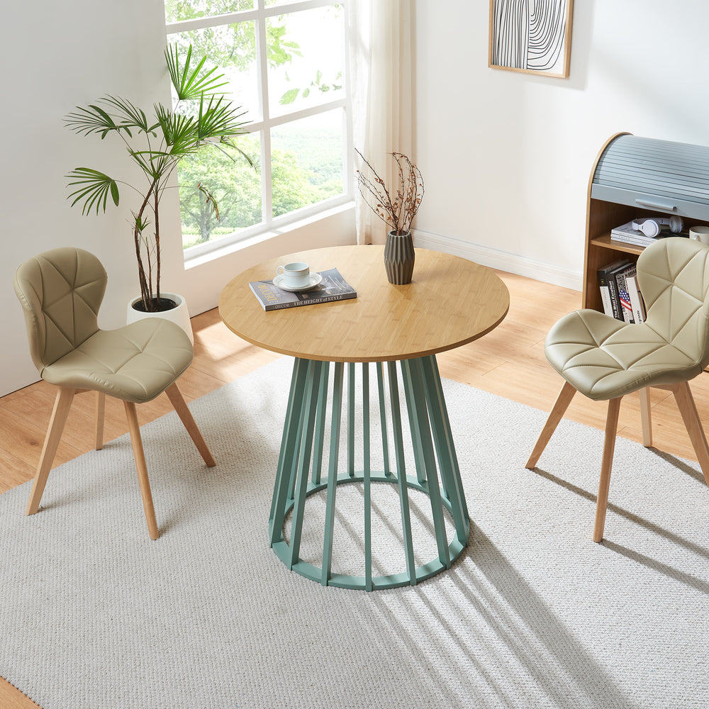 Table de salle à manger Lensuu 76 x 80 cm [en.casa]