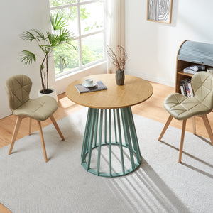 Table de salle à manger Lensuu 76 x 80 cm [en.casa]