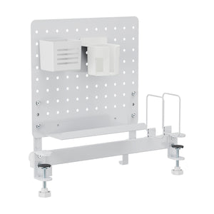 Organiseur de bureau Sauda acier 50 x 50 cm blanc [en.casa]