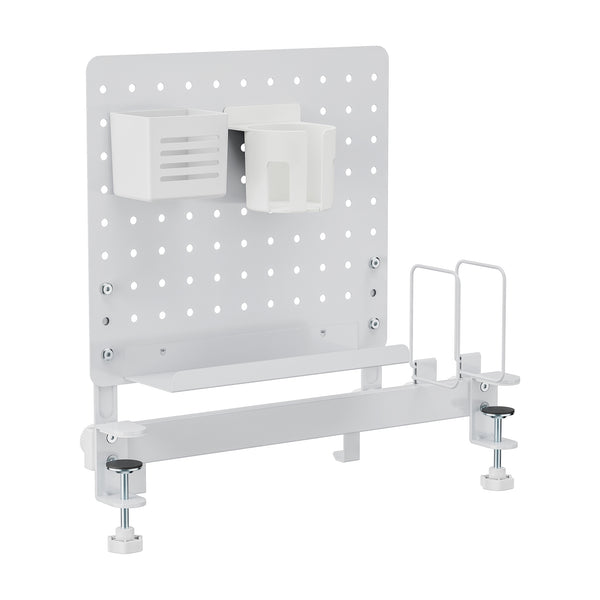 Organiseur de bureau Sauda acier 50 x 50 cm blanc [en.casa]