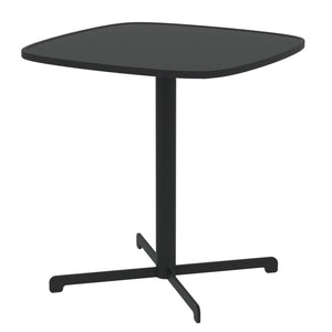 Tavolo bistrot da esterno Foggia 75x70x70 cm acciaio antracite [casa.pro]