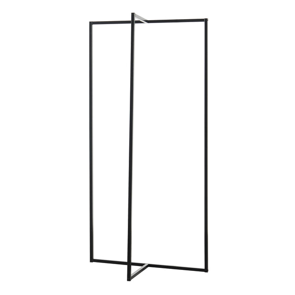 Porte-manteau Norjad 160x80x41 cm Métal Noir [en.casa]