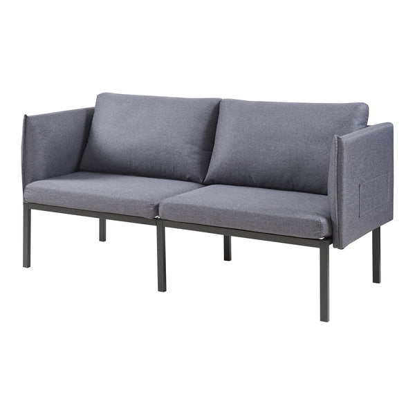 Canapé 2 places Kamar 69 x 158 x 63 cm [en.casa] 