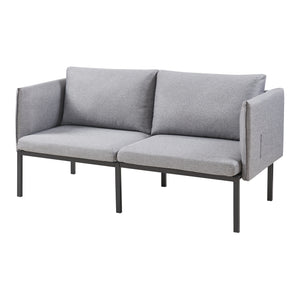 Canapé 2 places Kamar 69 x 158 x 63 cm [en.casa] 