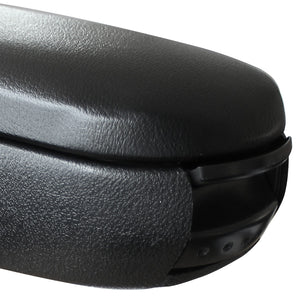 [pro.tec] Bracciolo centrale - Poggiabraccio con vano portaoggetti - imbottito - in tessuto - nero - Volkswagen Passat B5 (1996-2000)