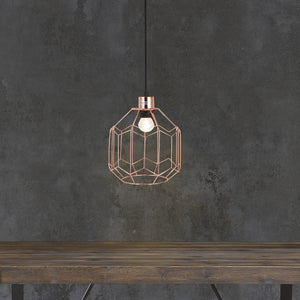 [lux.pro] Lampada a sospensione Vintage E27 Ottone Sala da pranzo Lampada da soffitto Lampada sospesa