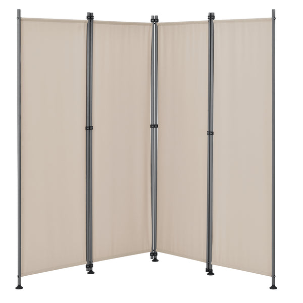 Paravent de Confidentialité Modica à 4 Panneaux pour Extérieur Intérieur 215 x 170 cm [pro.tec]
