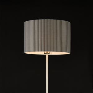 Stehleuchte Coimbra 151 cm 1xE27 Metall Grau lux.pro
