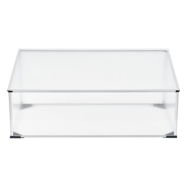 Châssis de Jardin Horta avec Toiture Polycarbonate 100 x 60 x 40 cm [en.casa]