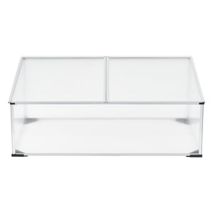 Châssis de Jardin Hoorn Divisée Polycarbonate 100 x 60 x 40 cm [en.casa]