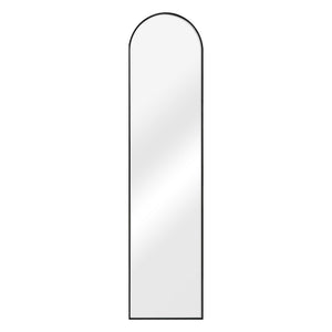 Miroir sur pied Bugnara psyché inclinable 160 x 40 cm noir [en.casa]