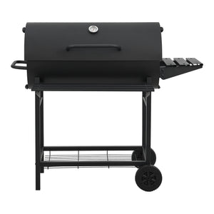Grillwagen Armento 95x108x61cm Schwarz [casa.pro]