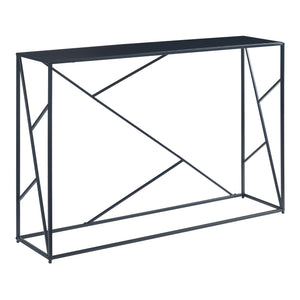 Tavolo a Consolle Rättvik 120 x 30 x 80 cm - Nero [en.casa]