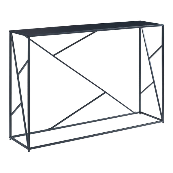 Tavolo a Consolle Rättvik 120 x 30 x 80 cm - Nero [en.casa]