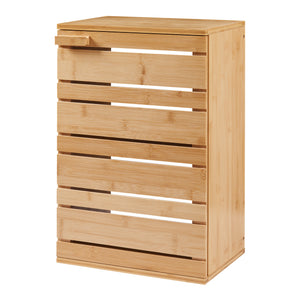 Armoire murale de salle de bain Epind bambou 50 x 33 x 20 cm naturel [en.casa]