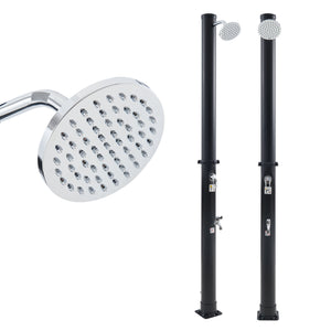 Douche solaire de jardin Frerievn 215 cm 18 L casa.pro