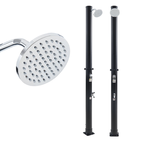 Douche solaire de jardin Frerievn 215 cm 18 L casa.pro