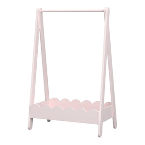 Portemanteau pour enfants Vestnes 99 x 66 x 38 cm rose [en.casa]