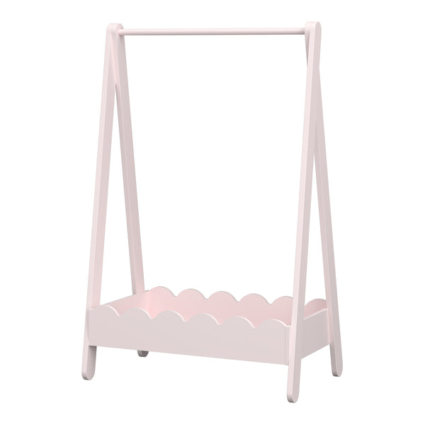 Portemanteau pour enfants Vestnes 99 x 66 x 38 cm rose [en.casa]