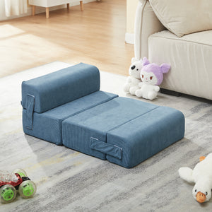 Escalier pour animaux Joelerhatra 45 x 50 x 45 cm bleu [en.casa]