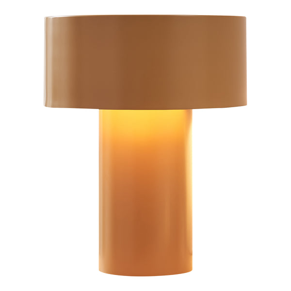 Lampe de table Kömn E27 37 x 30 cm marron lux.pro