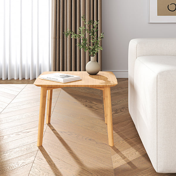 Table d'appoint Haad 45 x 50 x 50 cm bambou naturel [en.casa] 